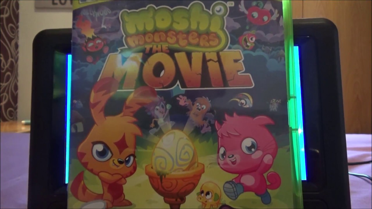Moshi monsters movie dvd